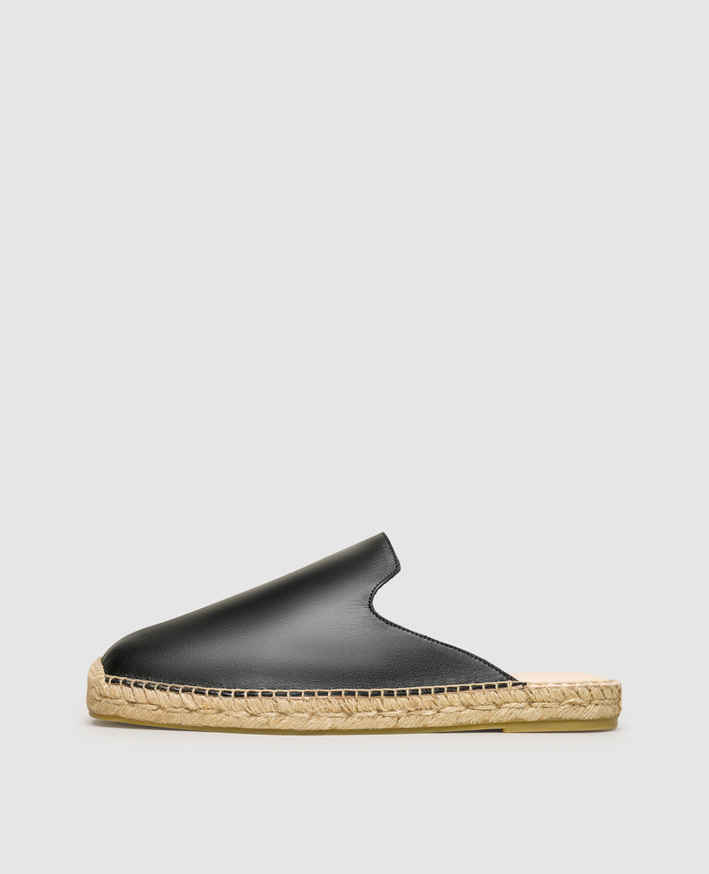 Shoepassion Espadrille-Mules für Herren aus Glattleder Henry Stevens Shoepassion