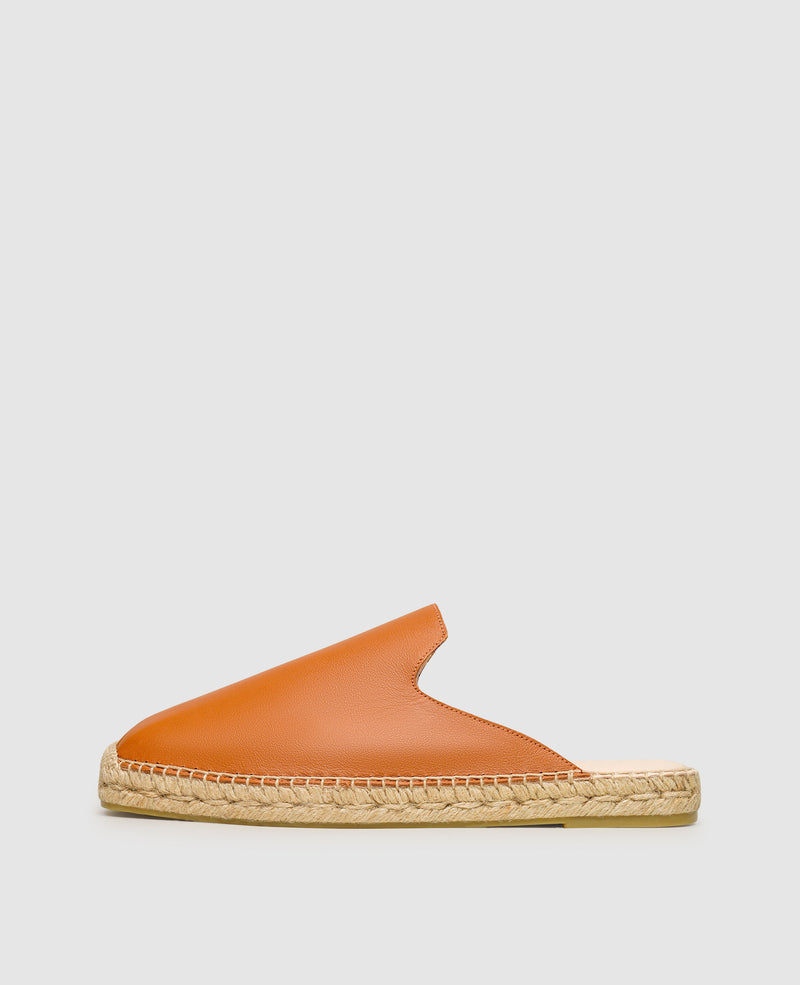 Shoepassion Espadrille-Mules für Herren aus Glattleder Henry Stevens Shoepassion