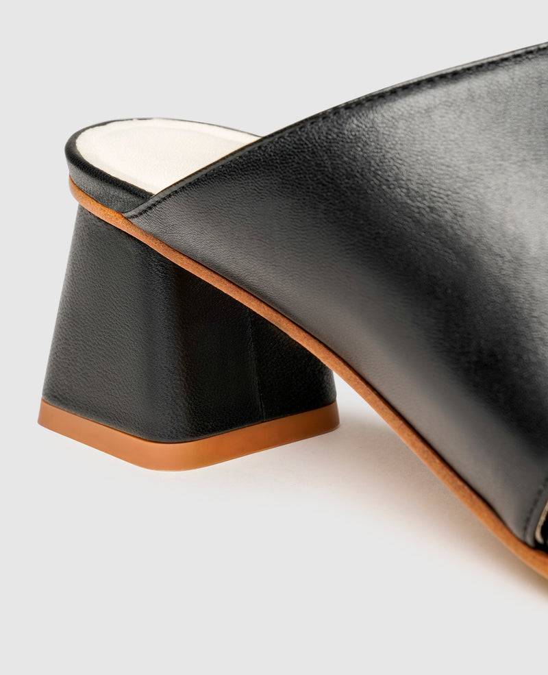 Shoepassion Feminine Damen-Pantolette Aus Glattleder Henry Stevens Shoepassion