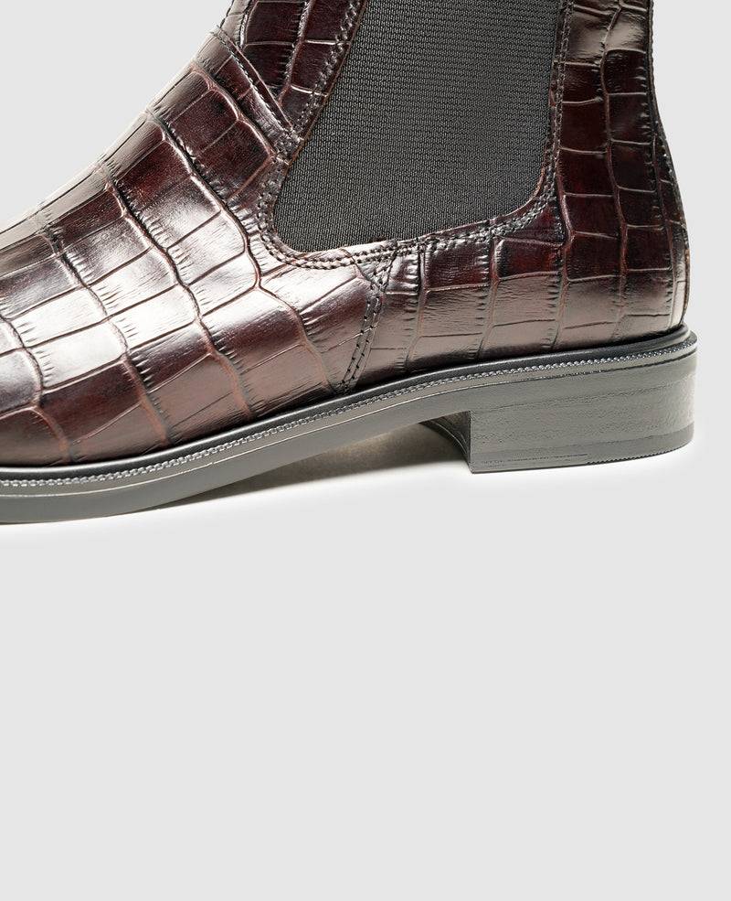 Shoepassion Femininer Chelsea Boot Aus Geprägtem Rindsleder Vagabond Shoepassion