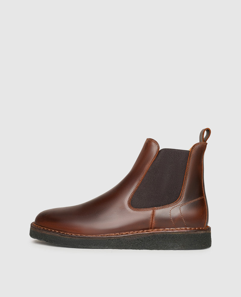 Shoepassion Flexible Chelsea Boots für Herren mit stabiler Kreppsohle Shoepassion