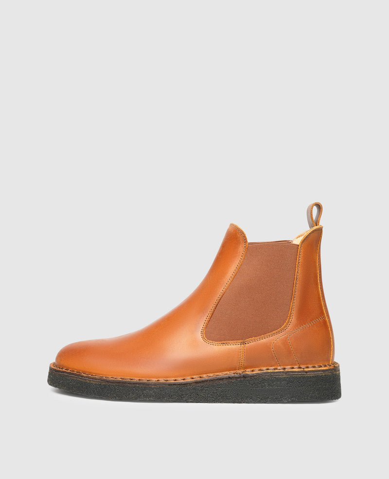 Shoepassion Flexible Chelsea Boots für Herren mit stabiler Kreppsohle Shoepassion
