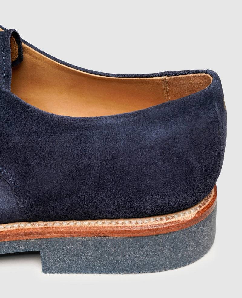 Shoepassion Flexible Derby Herrenschuhe Mit Velours Henry Stevens Shoepassion