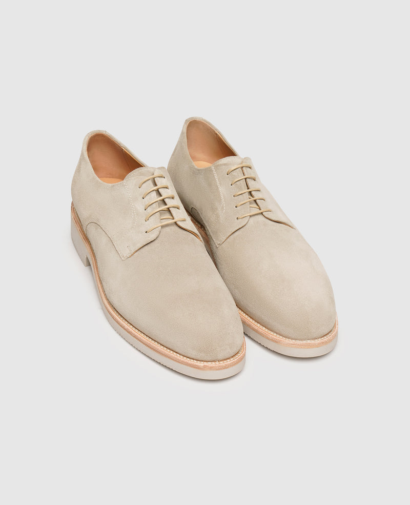 Shoepassion Flexible Derby Herrenschuhe Mit Velours Henry Stevens Shoepassion