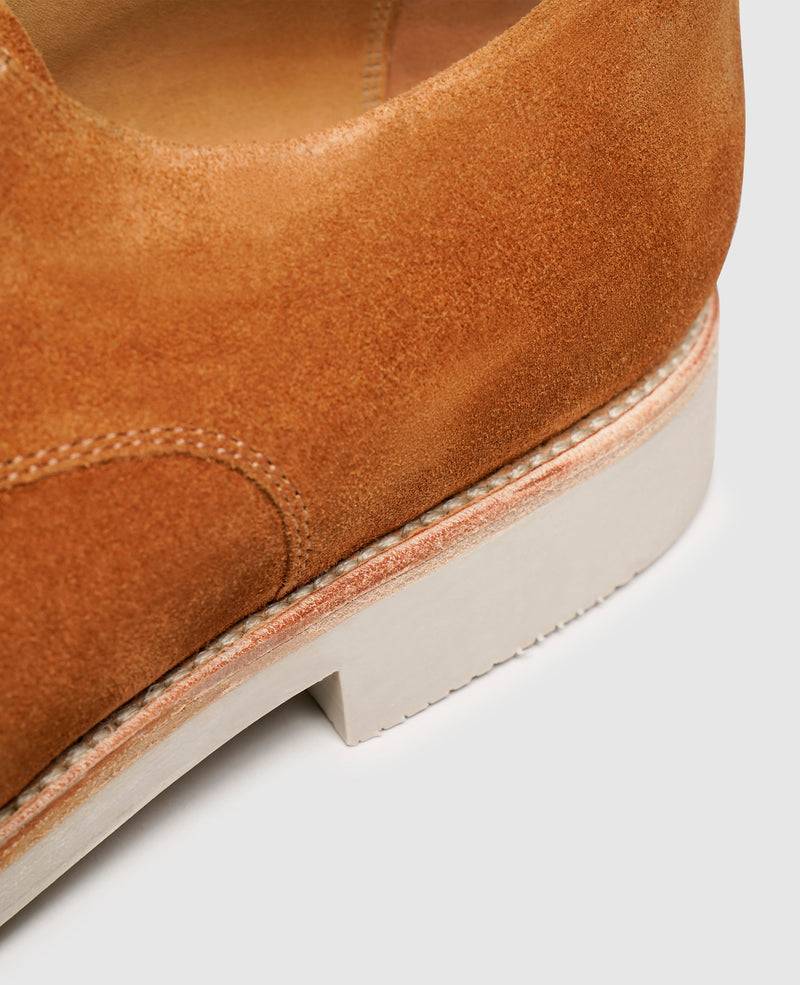 Shoepassion Flexible Derby Herrenschuhe Mit Velours Henry Stevens Shoepassion