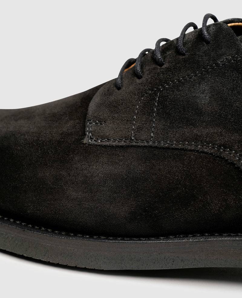 Shoepassion Flexible Derby Herrenschuhe Mit Velours Henry Stevens Shoepassion