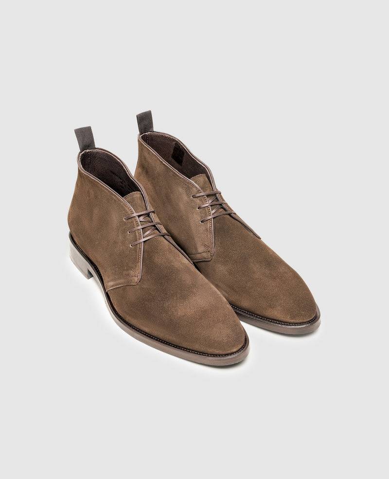 Shoepassion Flexible George Boots Für Herren Aus Velours Henry Stevens Shoepassion