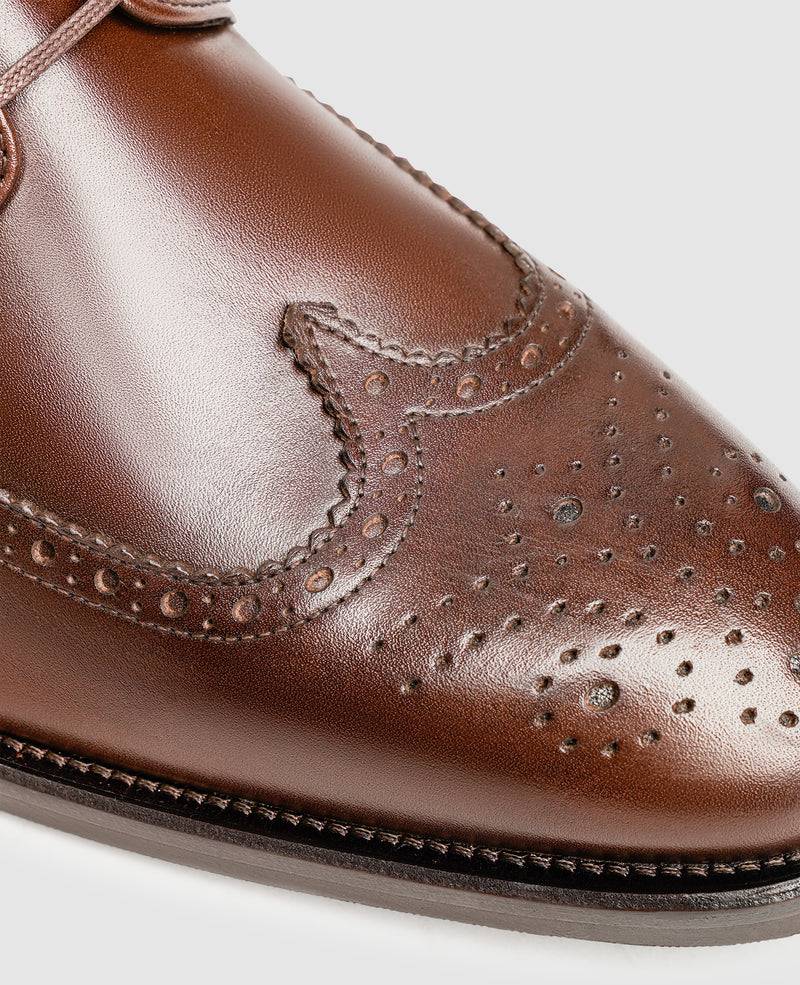 Shoepassion Flexible Herren-Boots Aus Leder Mit Verzierung Henry Stevens Shoepassion