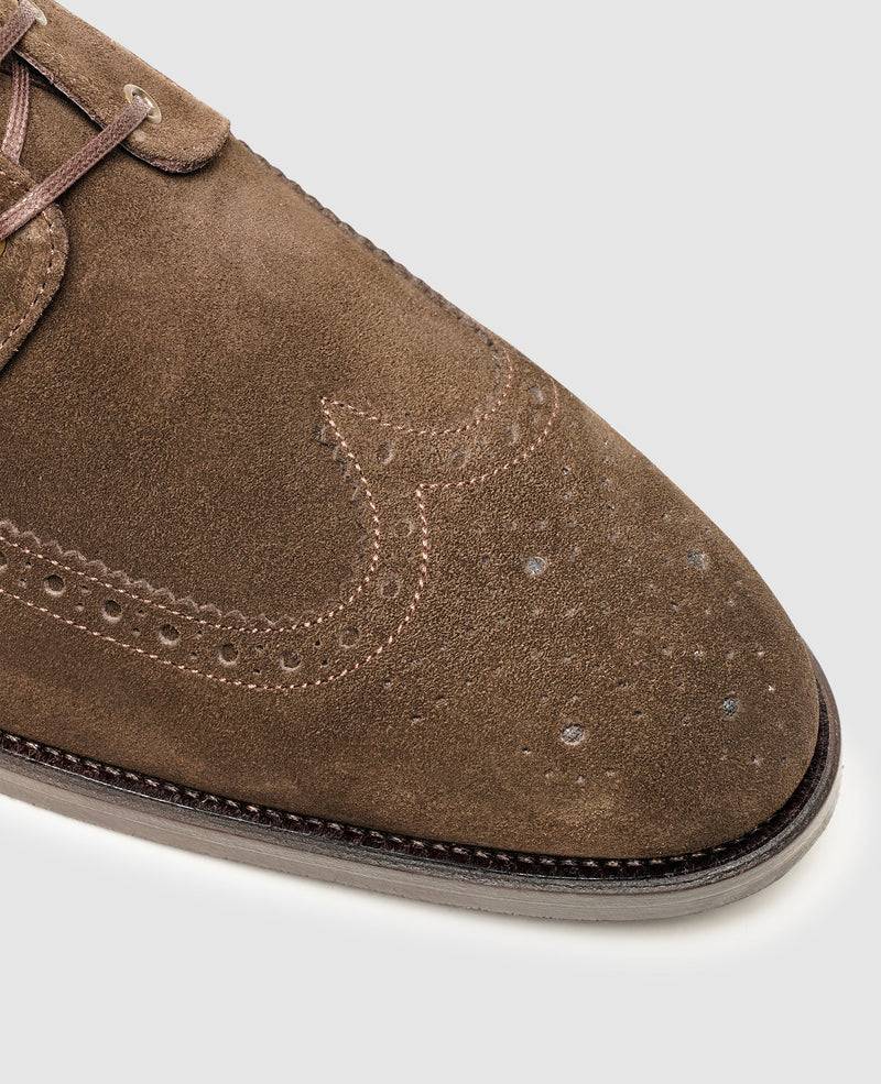 Shoepassion Flexible Herren-Boots Aus Velours Mit Verzierung Henry Stevens Shoepassion