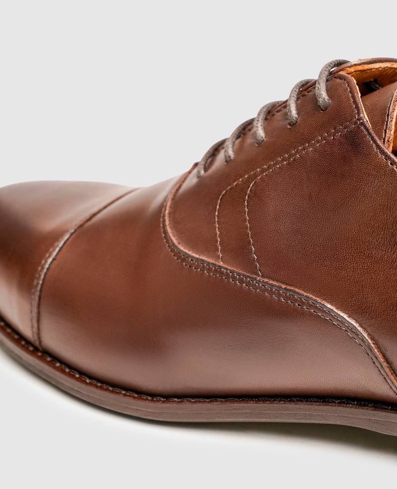 Shoepassion Flexibler Captoe Oxford Aus Glattleder Henry Stevens Shoepassion