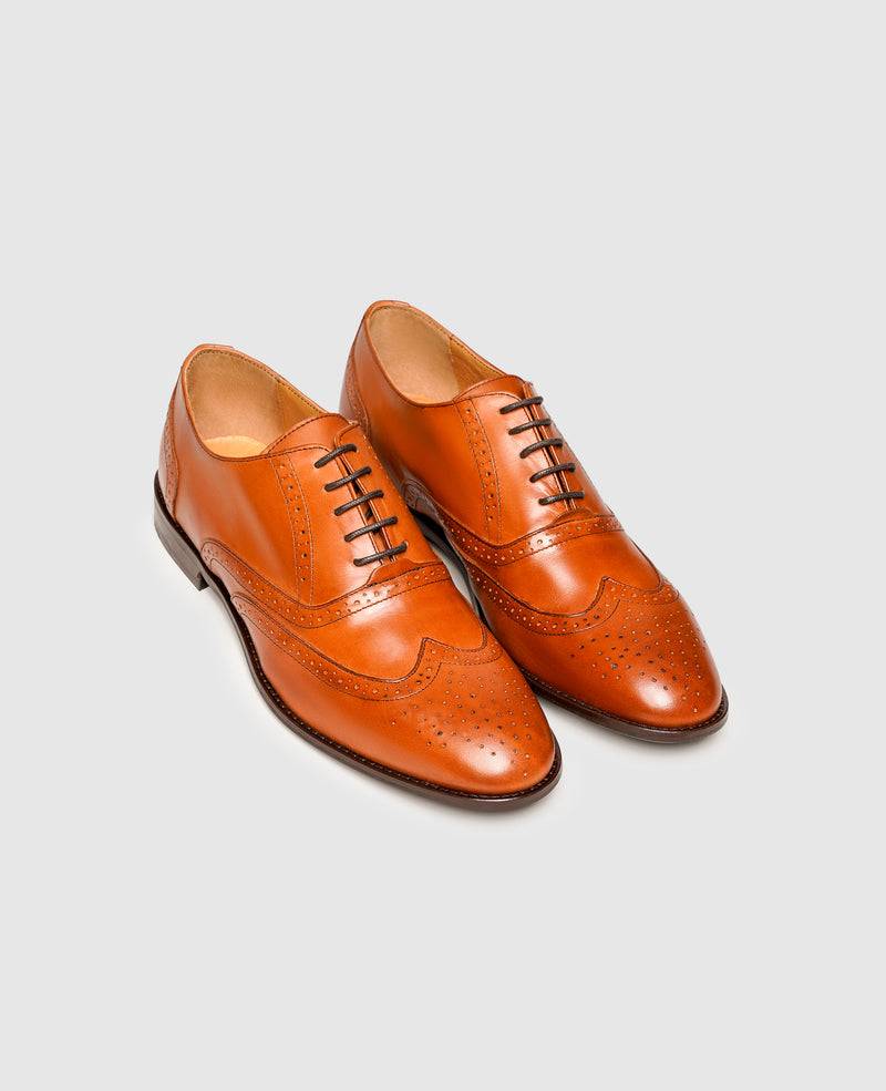 Shoepassion Flexibler Full-Brogue Oxford Aus Glattleder Henry Stevens Shoepassion