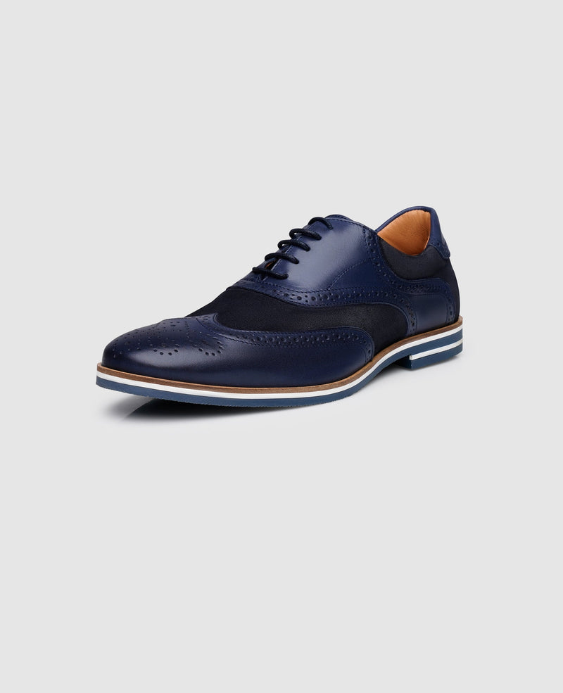 Shoepassion Full-Brogue Oxford Mit Gummisohle Modern Basics Shoepassion