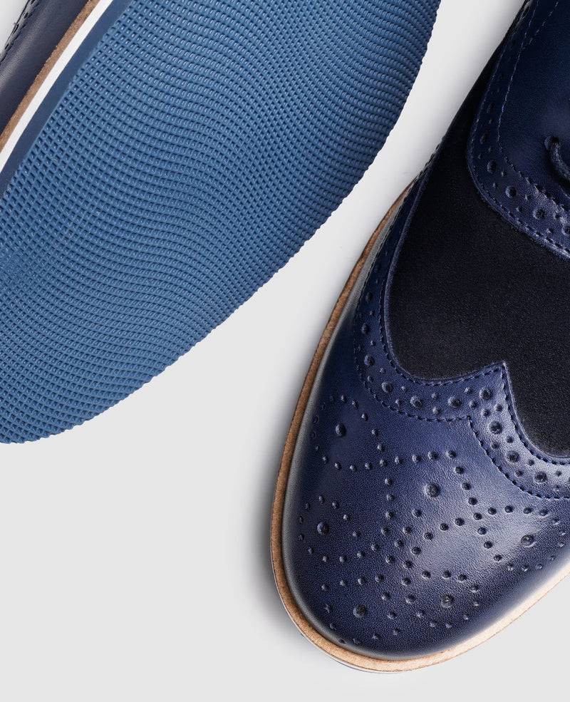 Shoepassion Full-Brogue Oxford Mit Gummisohle Modern Basics Shoepassion