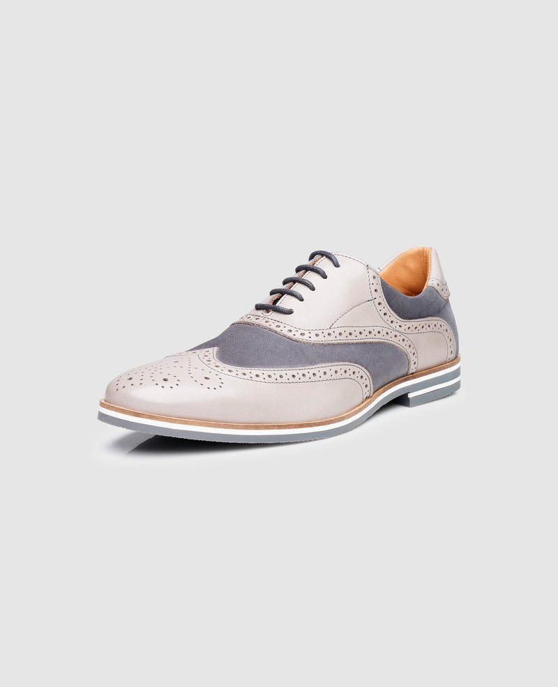 Shoepassion Full-Brogue Oxford Mit Gummisohle Modern Basics Shoepassion