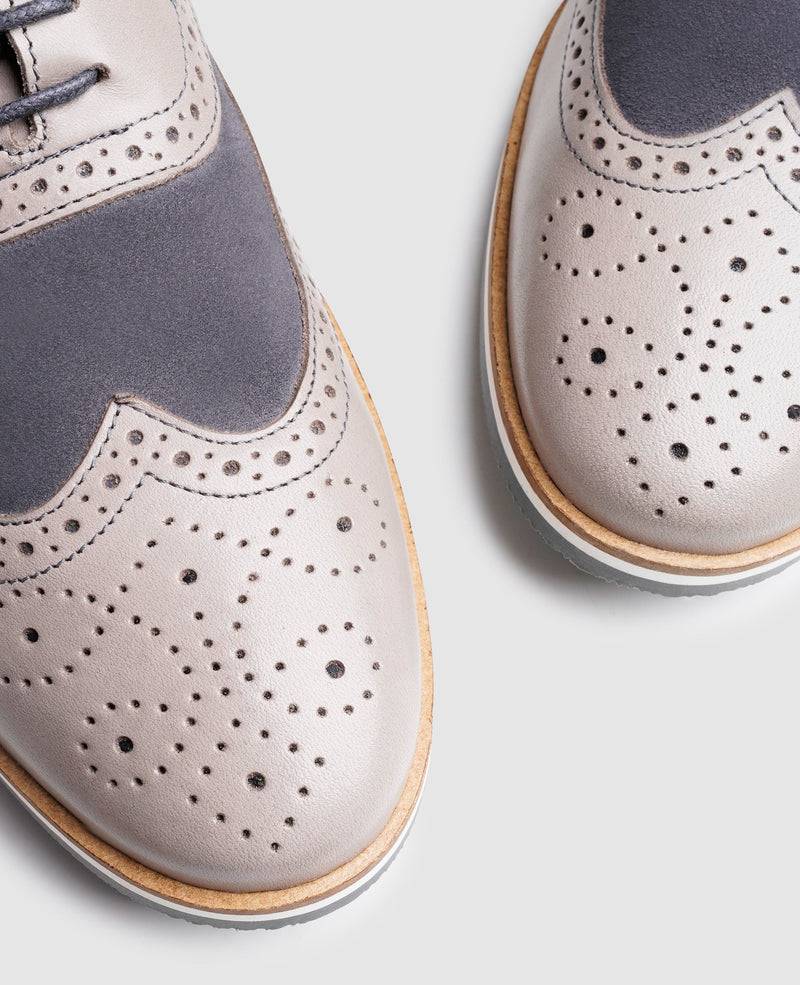 Shoepassion Full-Brogue Oxford Mit Gummisohle Modern Basics Shoepassion