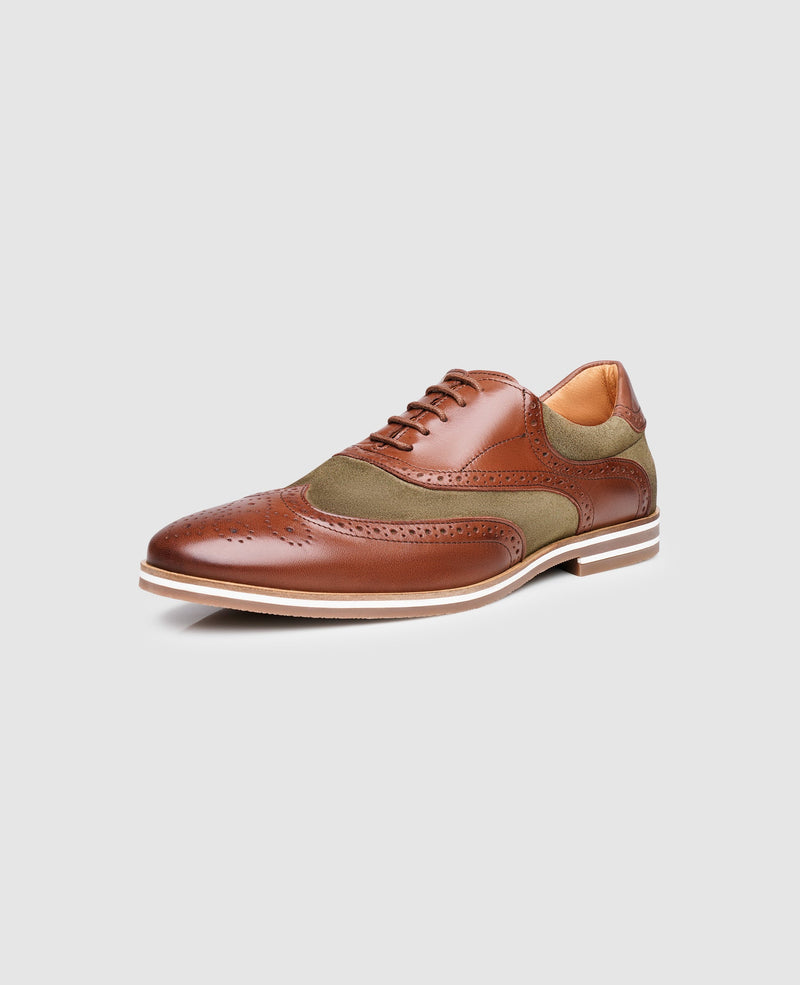 Shoepassion Full-Brogue Oxford Mit Gummisohle Modern Basics Shoepassion