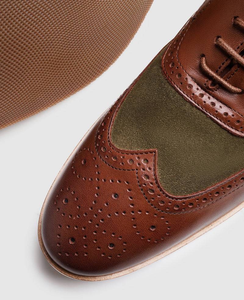 Shoepassion Full-Brogue Oxford Mit Gummisohle Modern Basics Shoepassion