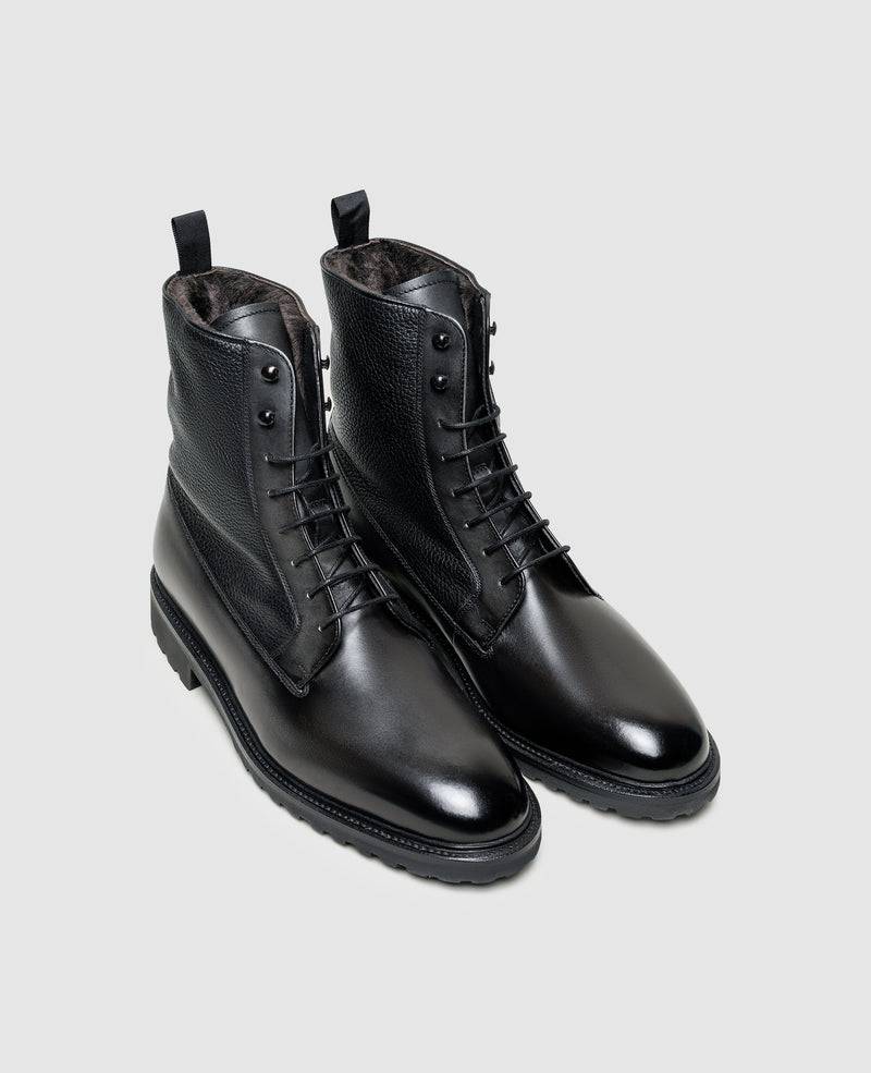 Shoepassion Gefütterte Herren Winter-Boots Aus Hirschleder Henry Stevens Shoepassion