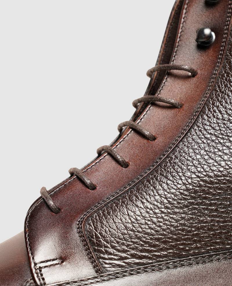 Shoepassion Gefütterte Herren Winter-Boots Aus Hirschleder Henry Stevens Shoepassion