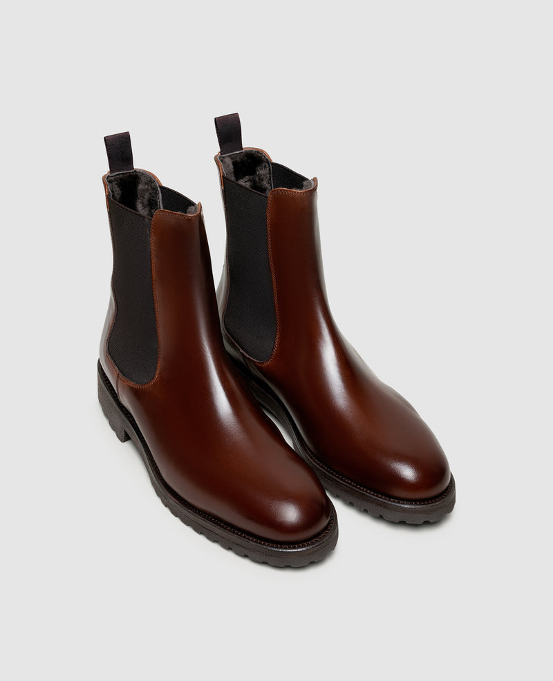 Shoepassion Gefütterter Chelsea Boot Für Damen Aus New Castle Leder Henry Stevens Shoepassion