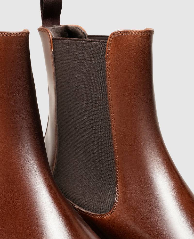Shoepassion Gefütterter Chelsea Boot Für Damen Aus New Castle Leder Henry Stevens Shoepassion