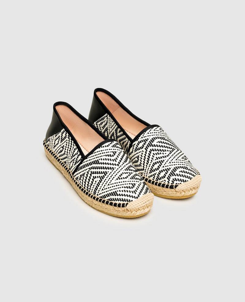 Shoepassion Gemusterte Espadrilles Aus Textil Henry Stevens Shoepassion