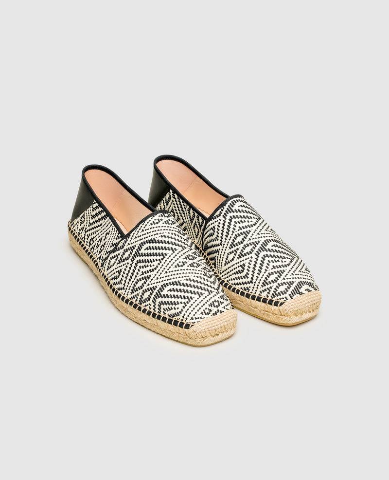 Shoepassion Gemusterte Espadrilles Aus Textil Henry Stevens Shoepassion