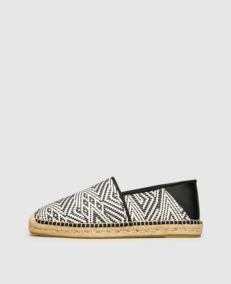 Shoepassion Gemusterte Espadrilles aus Textil Henry Stevens Shoepassion