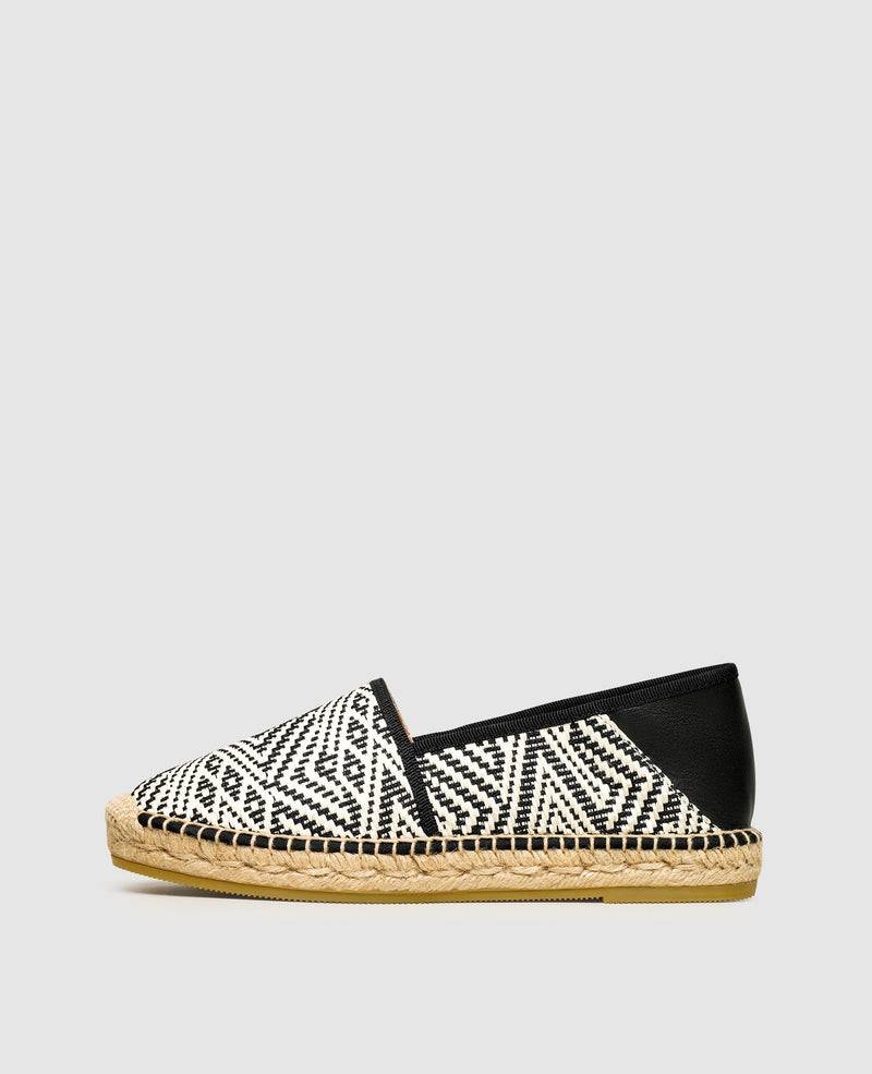 Shoepassion Gemusterte Espadrilles aus Textil Henry Stevens Shoepassion