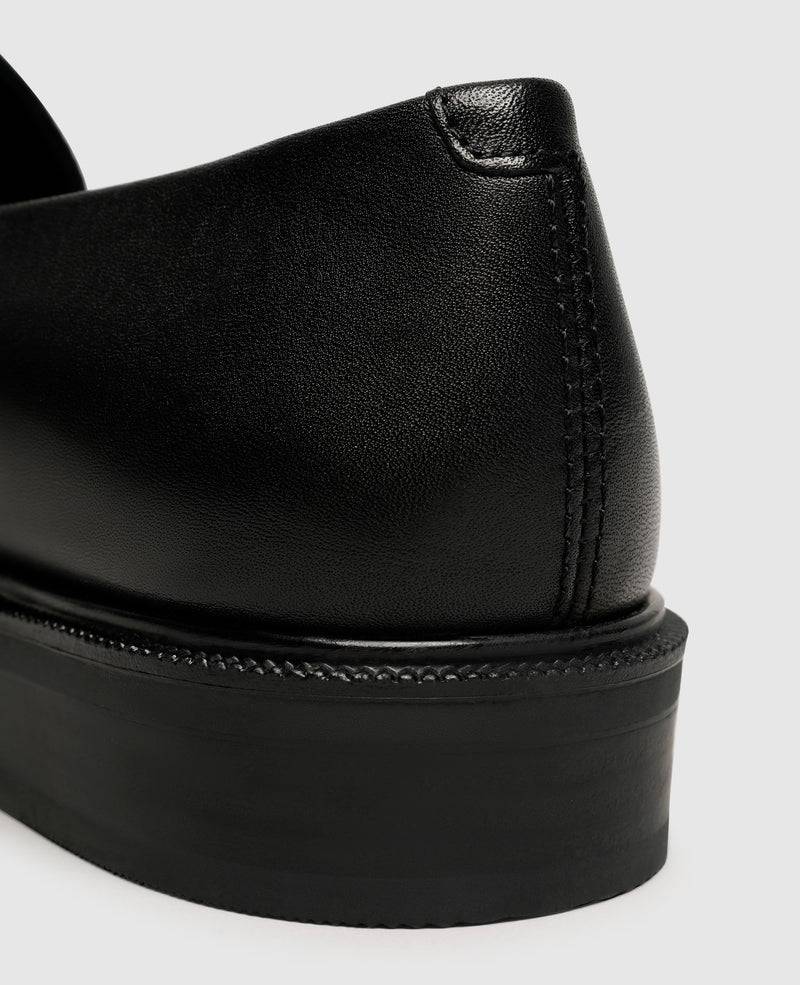 Shoepassion Glattleder-Loafer Für Damen Mit Ketten-Accessoire Vagabond Shoepassion