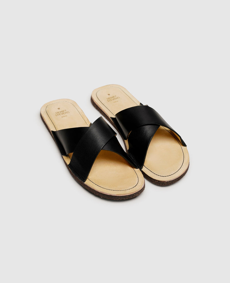 Shoepassion Handgefertigte Herren-Pantolette Mit Leder-Fußbett Henry Stevens Shoepassion