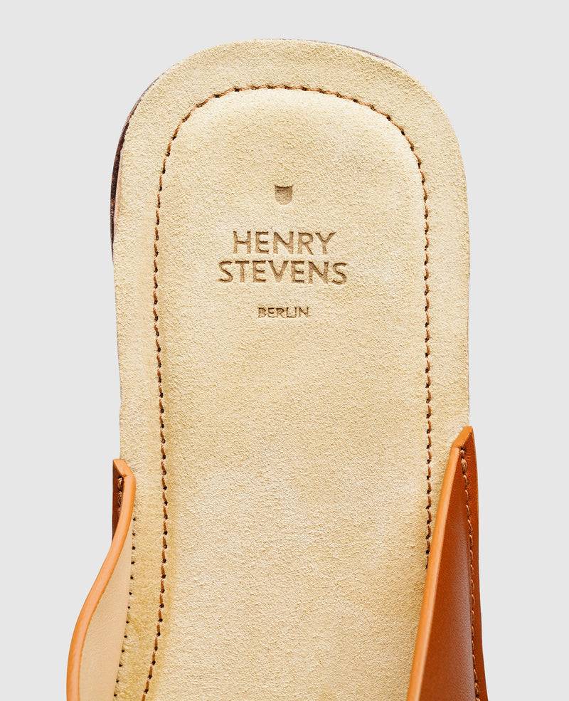 Shoepassion Handgefertigte Herren-Pantolette Mit Leder-Fußbett Henry Stevens Shoepassion