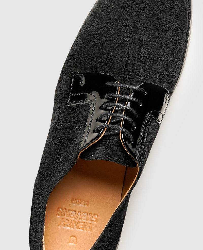 Shoepassion Handgefertigte Vollleder Plain Blücher Für Damen Henry Stevens Shoepassion