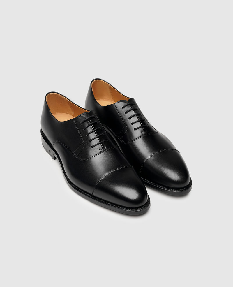 Shoepassion Handgefertigter Captoe Oxford Herrenschuh Henry Stevens Shoepassion
