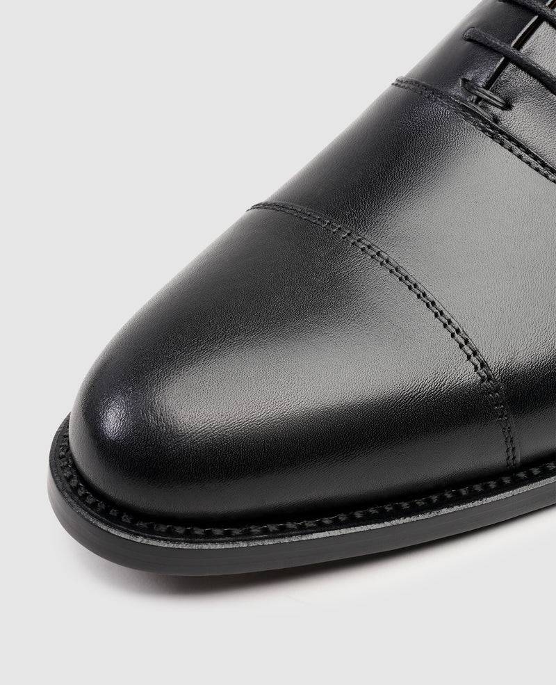 Shoepassion Handgefertigter Captoe Oxford Herrenschuh Henry Stevens Shoepassion