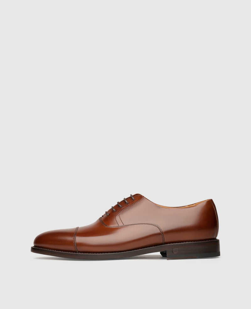 Shoepassion Handgefertigter Captoe Oxford Herrenschuh Henry Stevens Shoepassion