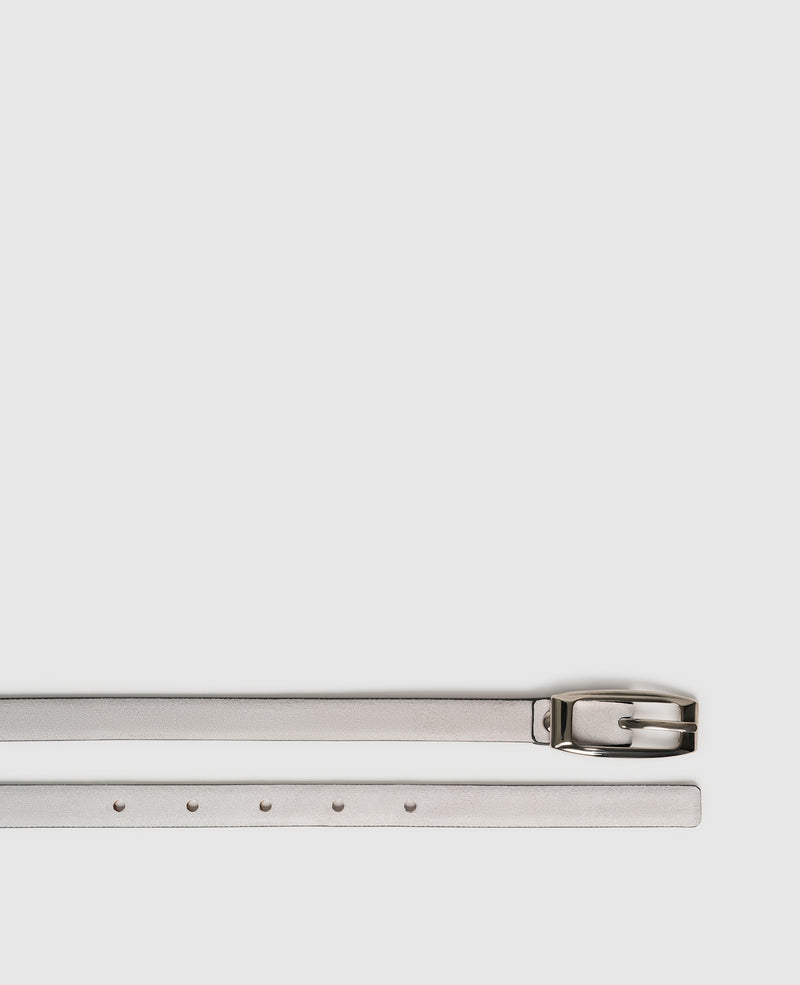 Shoepassion Handgefertigter Damengürtel Aus Weichem Velours Henry Stevens Shoepassion