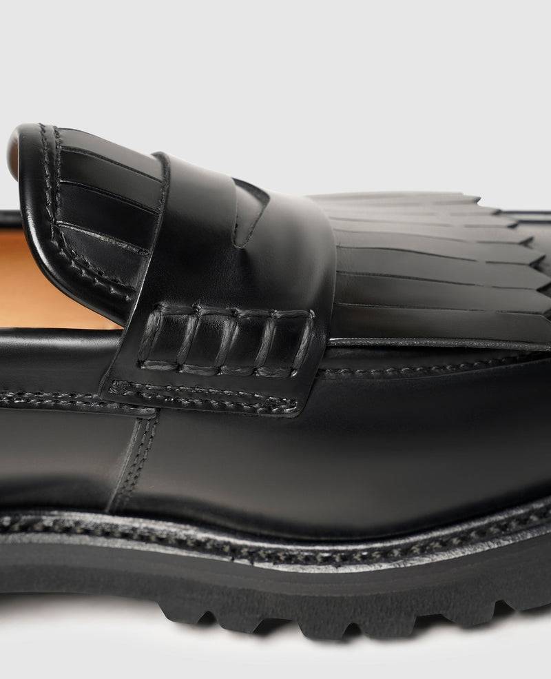 Shoepassion Handgefertigter Fringe Loafer Für Damen Henry Stevens Shoepassion