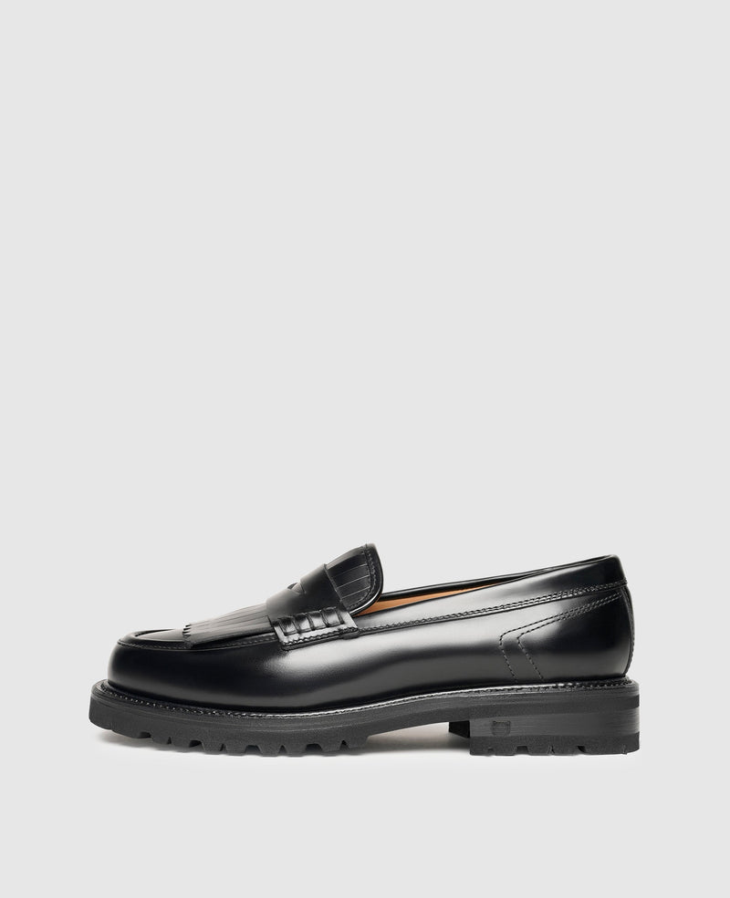 Shoepassion Handgefertigter Fringe Loafer für Damen Henry Stevens Shoepassion