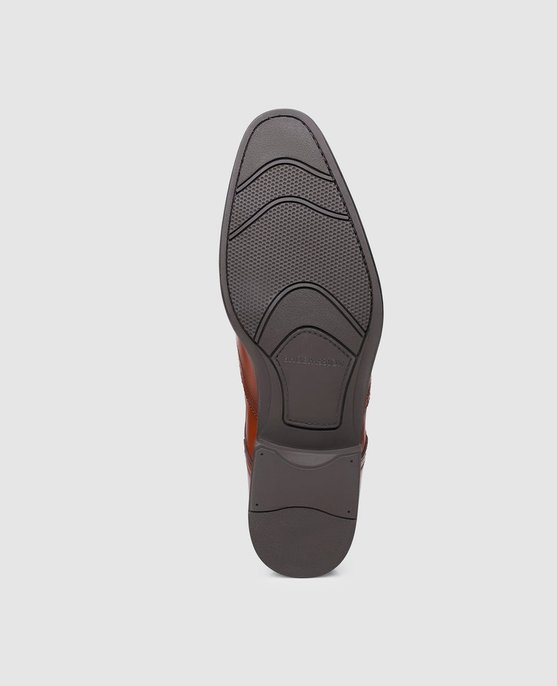 Shoepassion Handgefertigter Full-Brogue Derby Herrenschuh Comfort Line Shoepassion