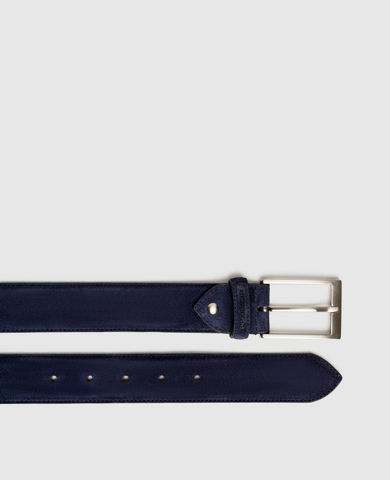 Shoepassion Handgefertigter Herrengürtel Aus Rauleder Henry Stevens Shoepassion