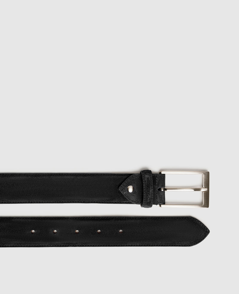 Shoepassion Handgefertigter Herrengürtel Aus Rauleder Henry Stevens Shoepassion