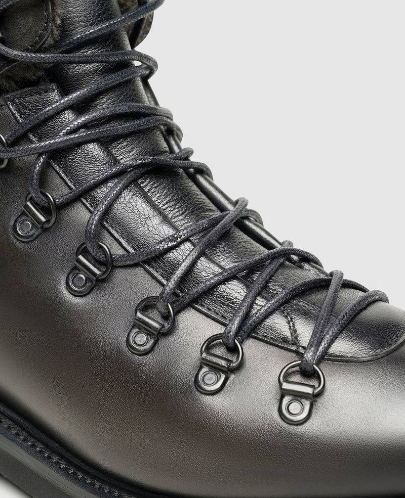 Shoepassion Handgefertigter Herrenstiefel Im Bergsteiger-Look Henry Stevens Shoepassion