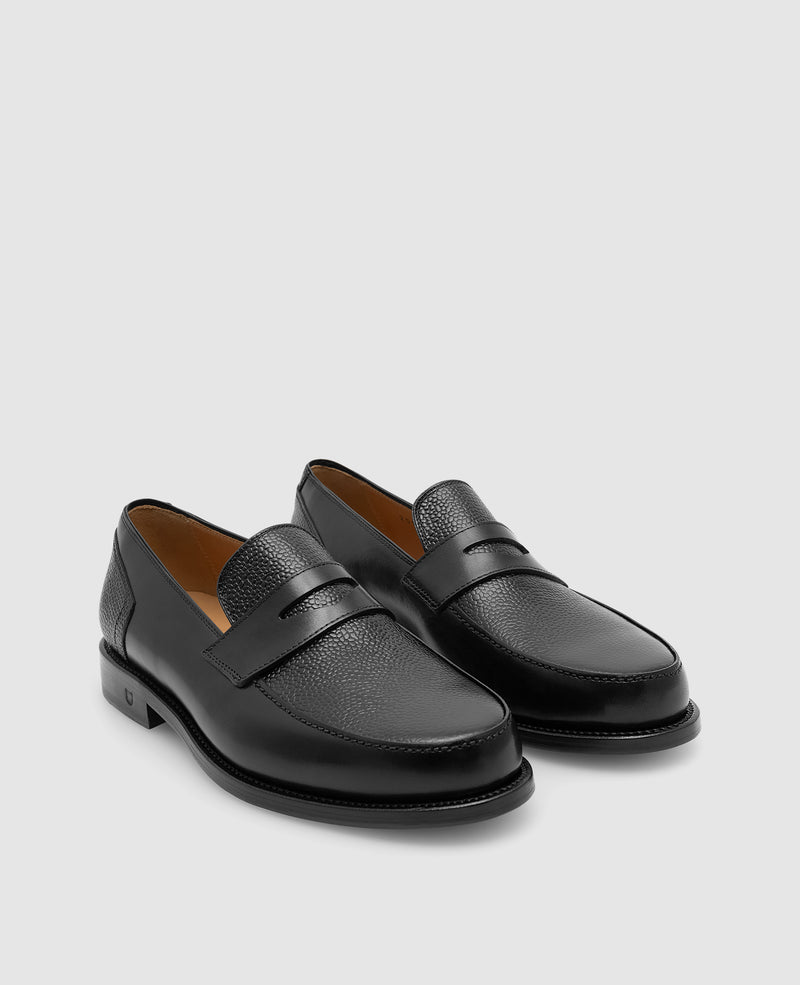 Shoepassion Haywood-PL Loafer In Black - Henry Stevens Shoepassion