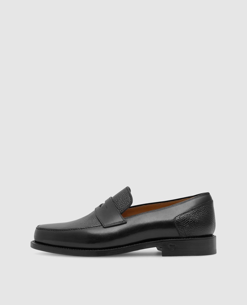 Shoepassion Haywood-PL Loafer in Black - Henry Stevens Shoepassion