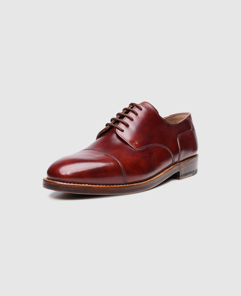 Shoepassion Heinrich Dinkelacker Captoe Derby Aus Toscana Calf Shoepassion