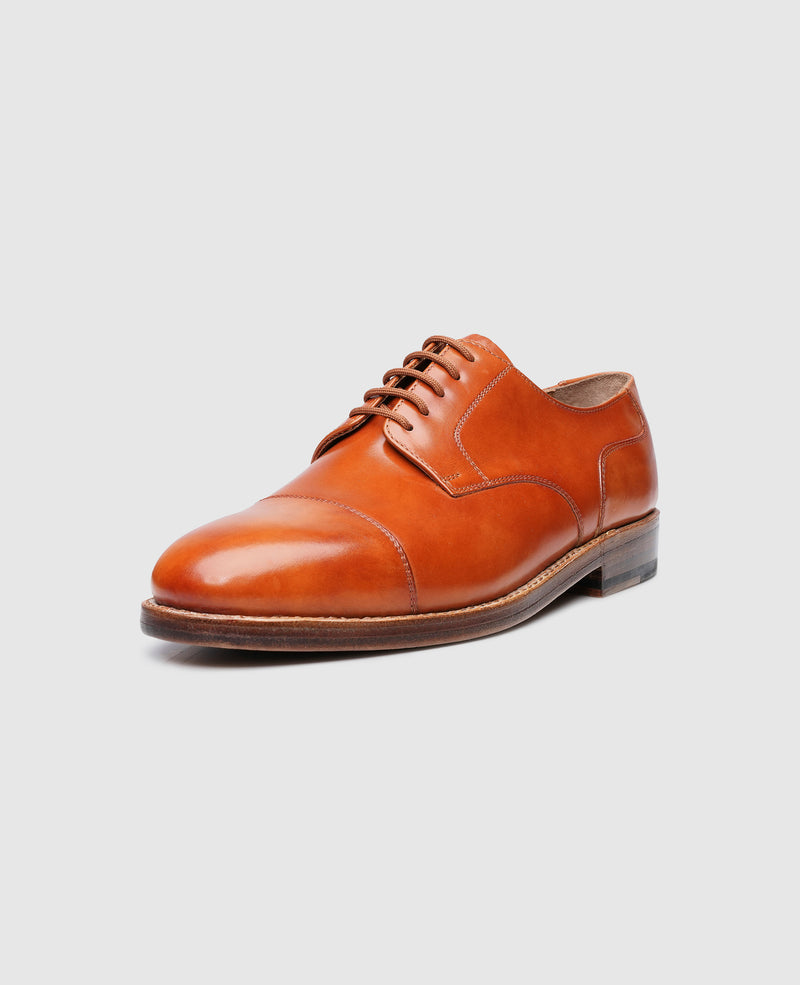Shoepassion Heinrich Dinkelacker Captoe Derby Aus Toscana Calf Shoepassion