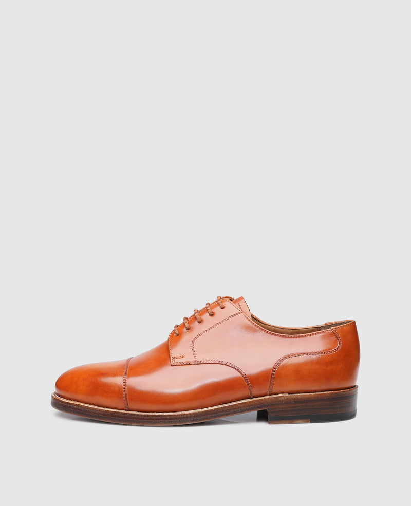 Shoepassion Heinrich Dinkelacker Captoe Derby aus Toscana Calf Shoepassion