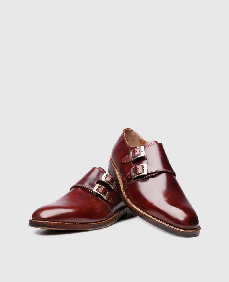 Shoepassion Heinrich Dinkelacker Doppel-Monkstrap Für Herren Aus Toscana Calf Shoepassion