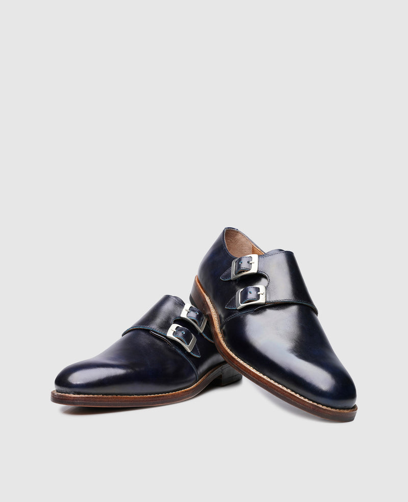 Shoepassion Heinrich Dinkelacker Doppel-Monkstrap Für Herren Aus Toscana Calf Shoepassion